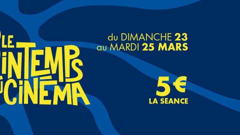 Printemps du cinéma 2025 - Your Casting Pro