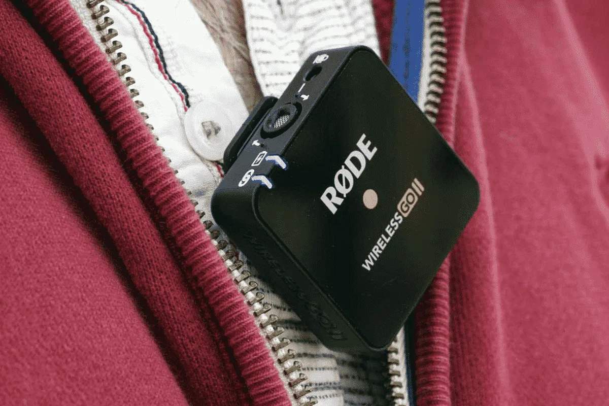 Micro cravate RODE Wireless Go II - Your Casting Pro