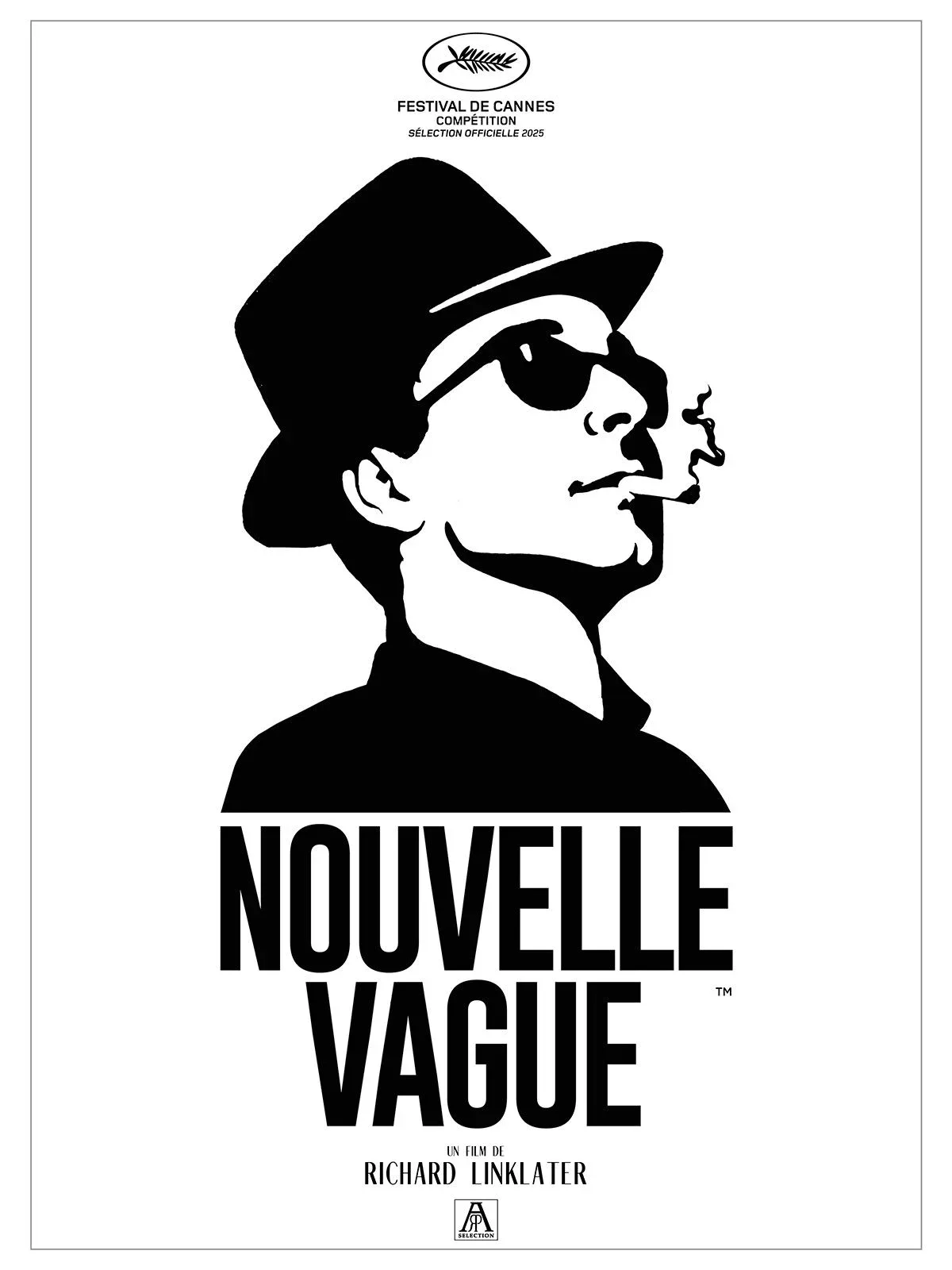 Nouvelle Vague de Richard Linklater au festival de Cannes 2025 - Affiche officielle