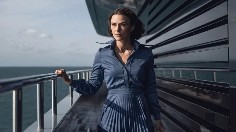 La Disparue de la cabine 10 – affiche officielle du thriller Netflix