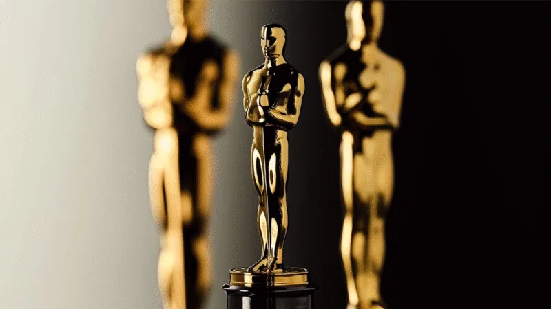 Oscars 2026 : statuettes des Academy Awards en gros plan