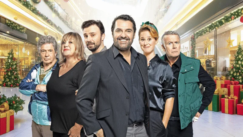 Panique au grand magasin – photo officielle du casting dans la galerie du magasin