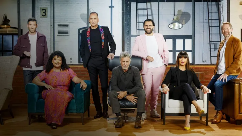 Le jury de Qui veut être mon associé ? saison 6 sur le plateau de M6