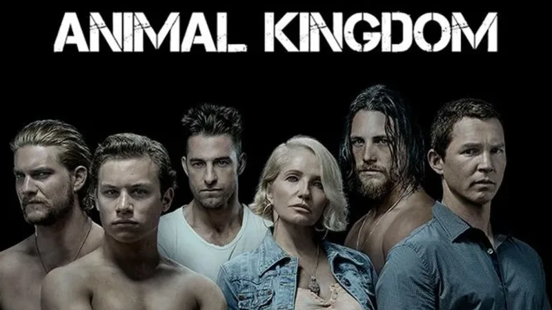 Affiche d’Animal Kingdom avec Smurf et les fils Cody alignés