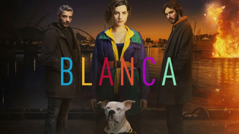 Blanca Ferrando (Maria Chiara Giannetta) avec son chien-guide Cane 3
