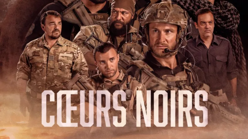 Affiche chorale de Cœurs noirs saison 2, commando des forces spéciales