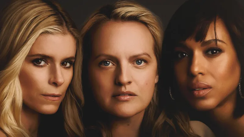 Affiche d’Imperfect Women avec un visuel sombre, thriller Apple TV+