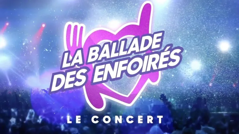 Visuel officiel de La Ballade des Enfoirés 2026
