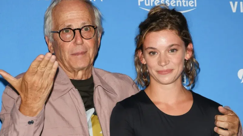 Fabrice Luchini et Mara Taquin en avant-première de La Petite