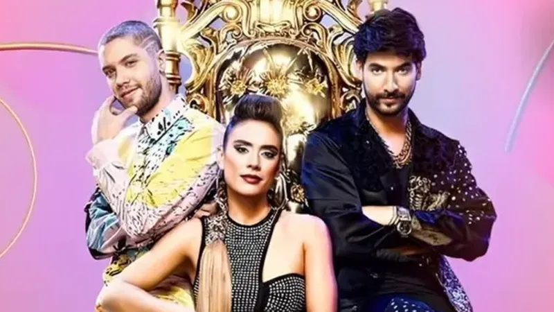 Affiche de La Reina del Flow saison 3 sur Netflix avec Yeimy Montoya et Charly Flow