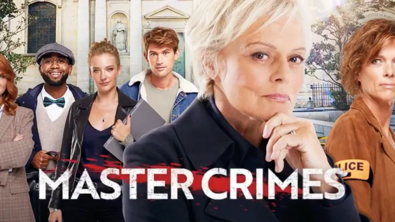 Les quatre élèves de Louise Arbus dans Master Crimes : Samuel, Mia, Boris et Valentine