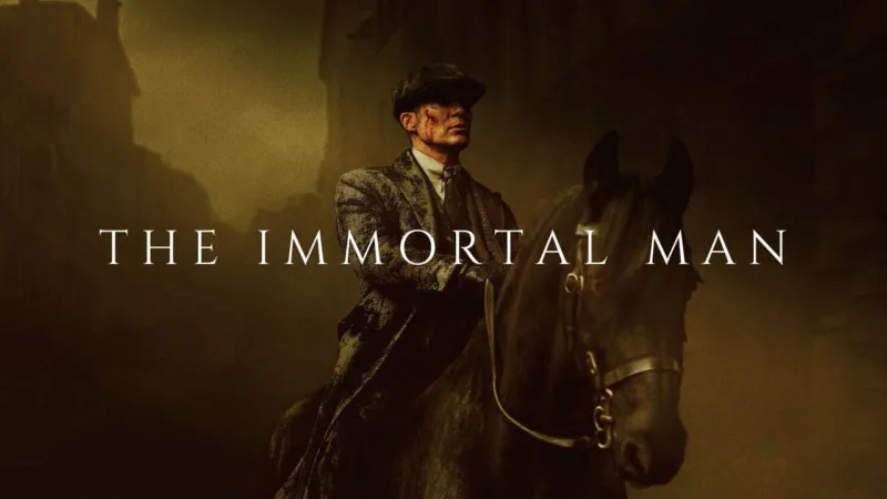 Affiche de Peaky Blinders : L’Immortel avec Cillian Murphy en tenue d’époque