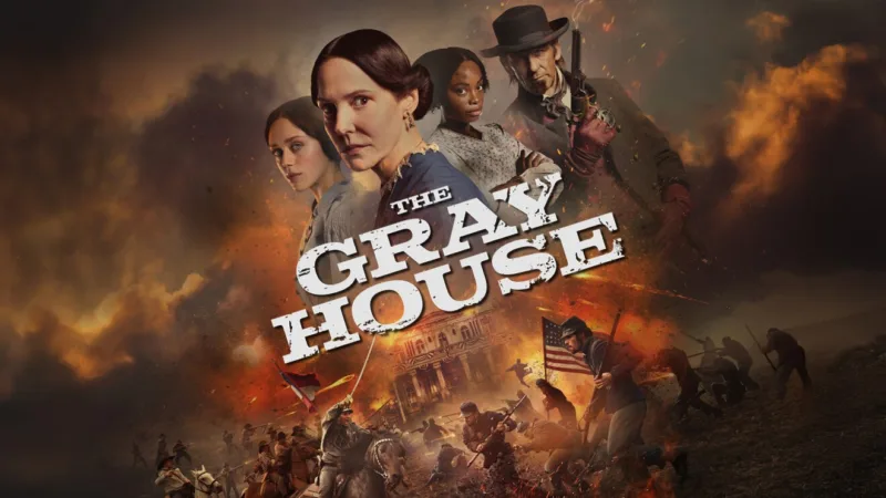 Affiche de The Gray House, mini-série Prime Video, sortie février 2026