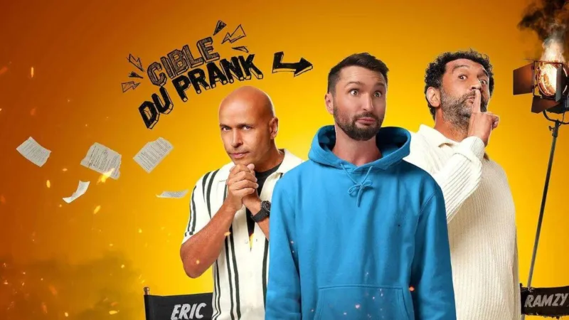 Affiche Tout simplement fan sur Prime Video avec Éric Judor, Ramzy Bedia et Boris, casting et distribution du prank géant
