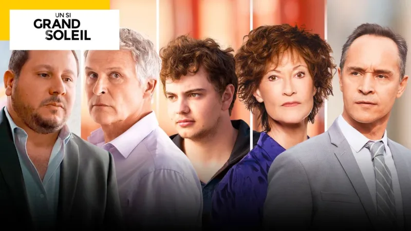 Montage de personnages de Un si grand soleil