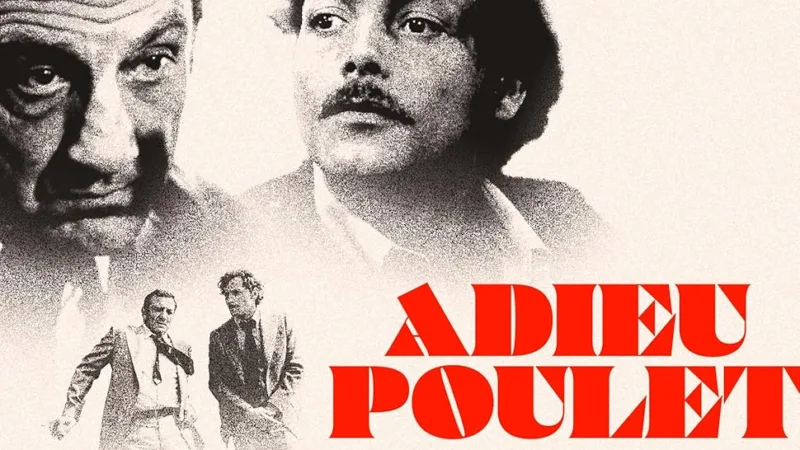 Affiche du film Adieu poulet (1975) avec Lino Ventura et Patrick Dewaere