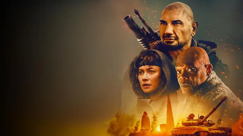 Affiche du film Afterburn avec Dave Bautista, Olga Kurylenko, Kristofer Hivju et Samuel L. Jackson