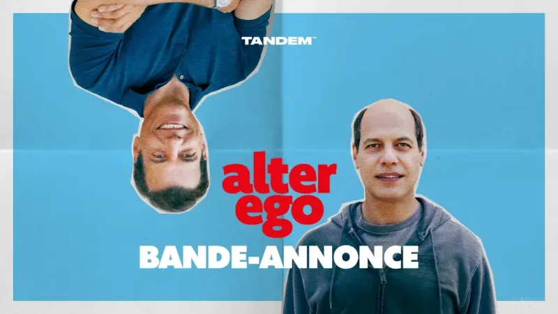 Affiche du film Alter Ego (2026) avec Laurent Lafitte en double visage