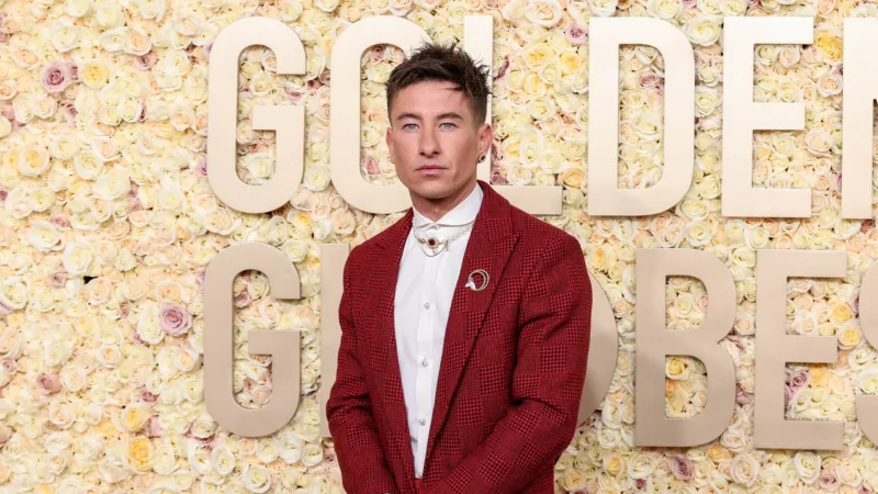 Barry Keoghan pendant la saison des récompenses autour de Saltburn