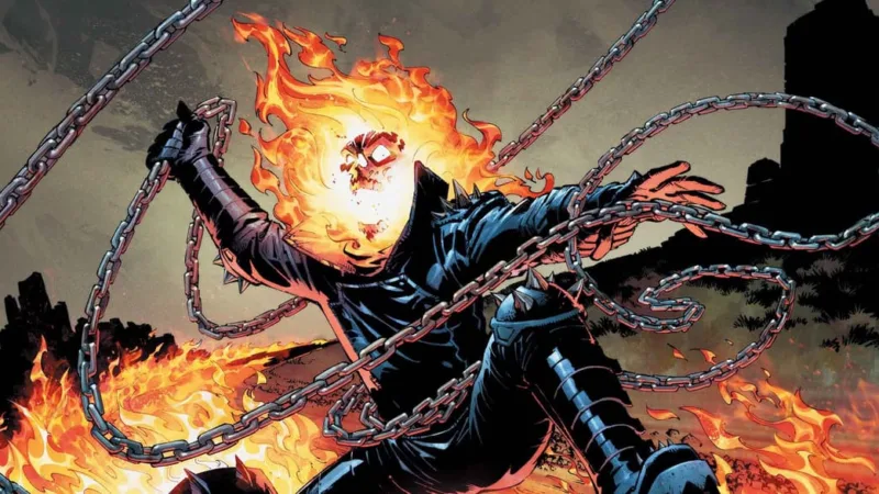 Ghost Rider Johnny Blaze enflammé dans l’univers Marvel