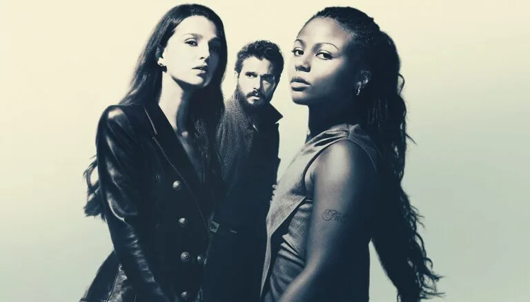Affiche promotionnelle d’Industry saison 4 avec Harper et Yasmin