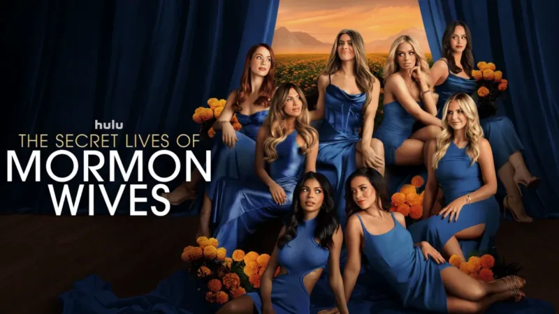 Affiche promo de La vie secrète des épouses mormones saison 4 sur Disney+.