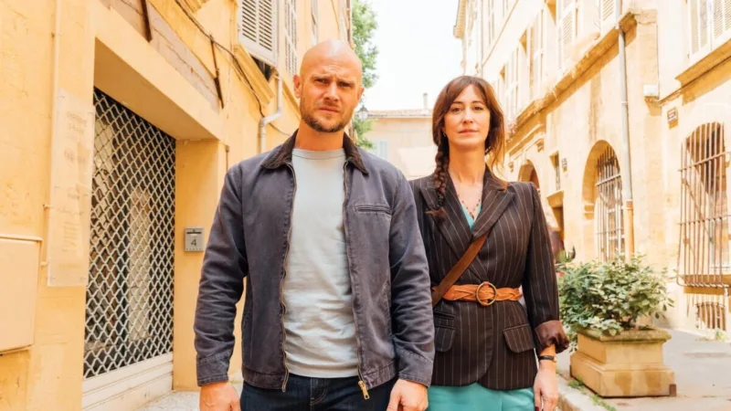Antoine Verlay et Florence Chassagne dans L’art du crime sur France 2