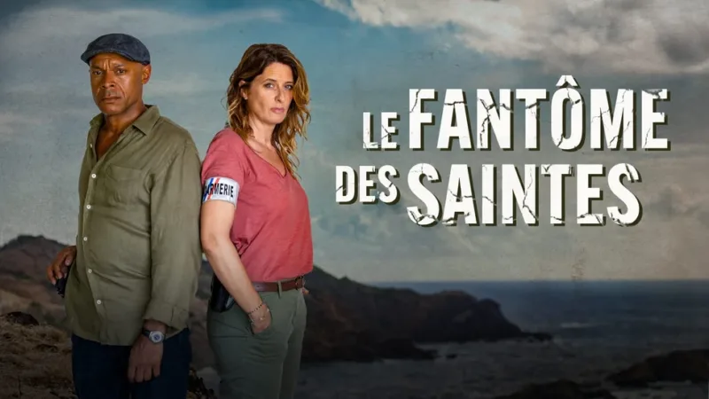 Affiche du téléfilm Le fantôme des Saintes avec Anne Décis et Denis Maréchal