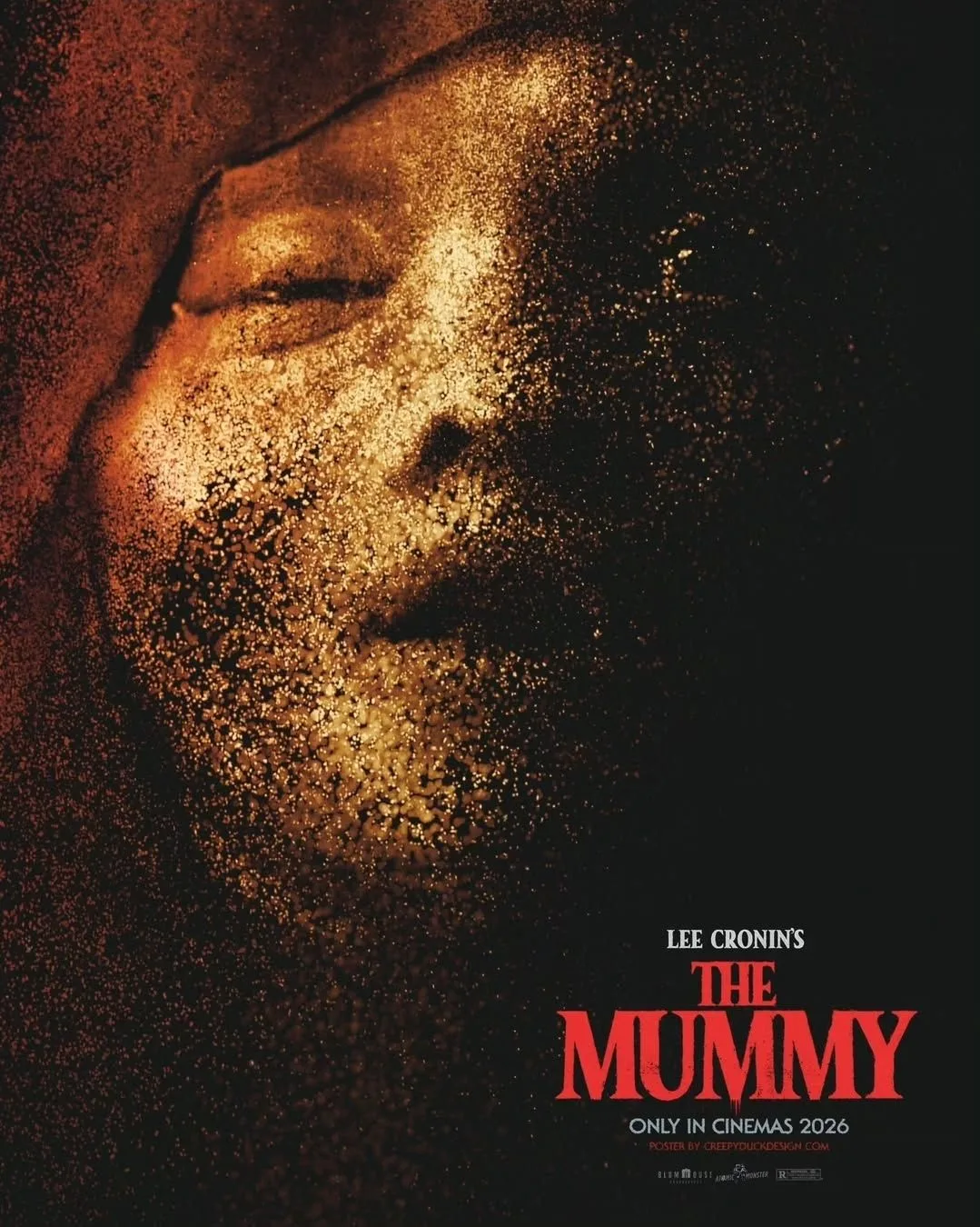Affiche sombre de Le Réveil de la Momie version Lee Cronin