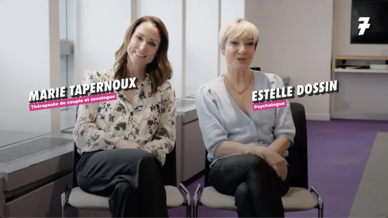 Estelle Dossin et Marie Tapernoux dans Mariés au premier regard sur M6