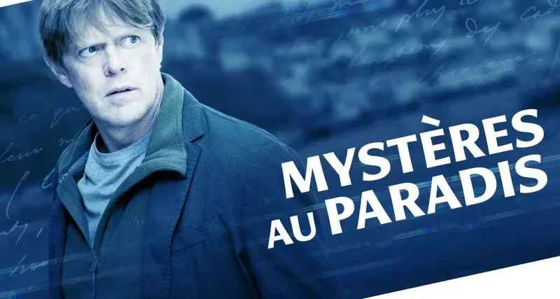 Affiche de Mystères au Paradis - Kris Marshall dans le rôle de DI Humphrey Goodman dans Mystères au paradis
