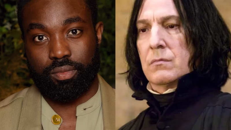 Paapa Essiedu et Alan Rickman autour du personnage de Severus Snape