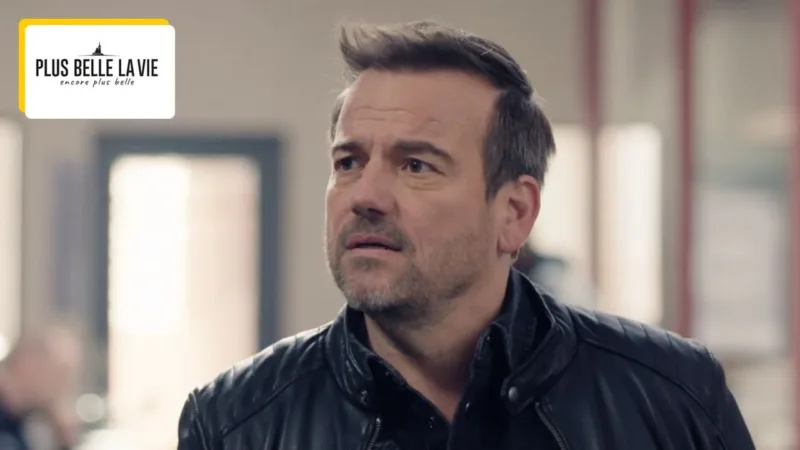 Jean-Paul Boher dans Plus belle la vie encore plus belle face à la menace de Darius Kassian