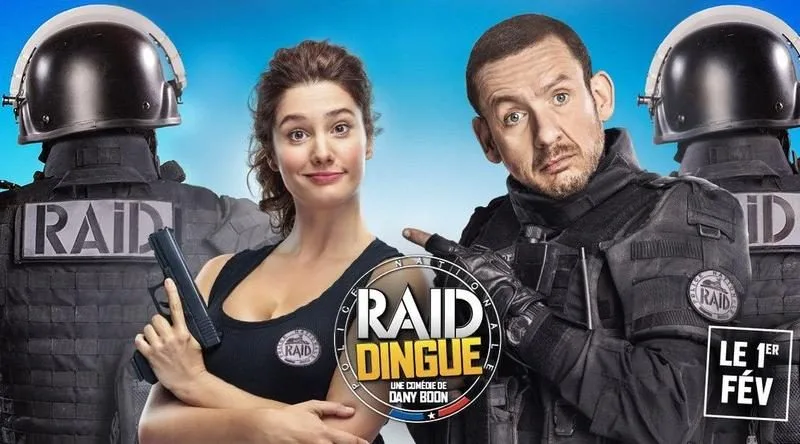 Affiche de Raid dingue avec Alice Pol et Dany Boon en tête d’affiche