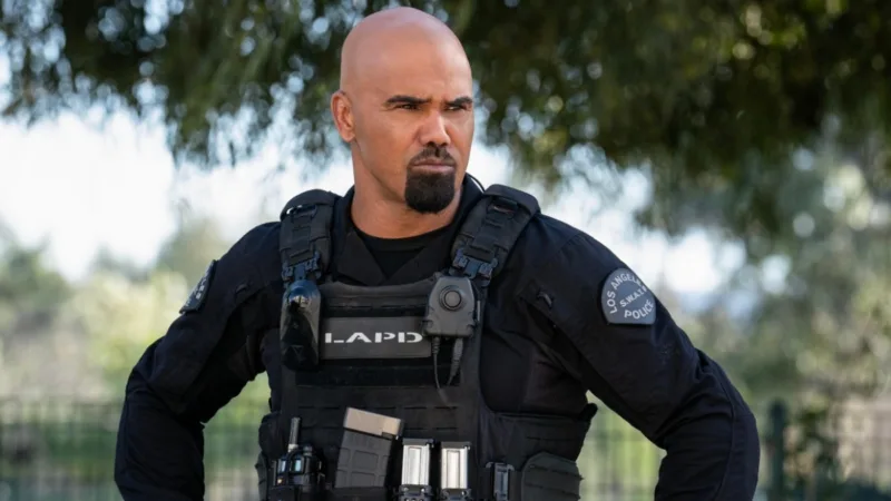 Shemar Moore en tenue du S.W.A.T. dans la saison 8