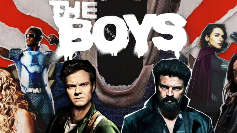 Affiche promotionnelle officielle de The Boys saison 5 sur Prime Video
