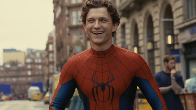 Tom Holland dans le costume de Spider-Man pour Brand New Day