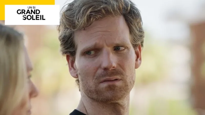 Yann Cross dans Un si grand soleil, sous pression au commissariat