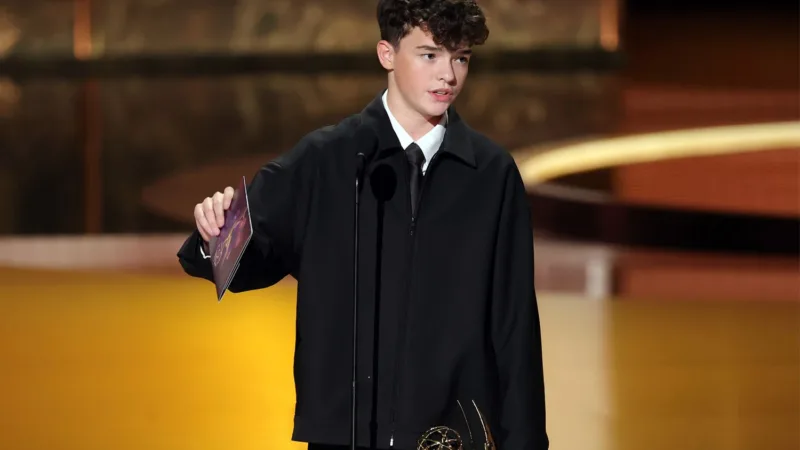 Owen Cooper après le triomphe de Adolescence