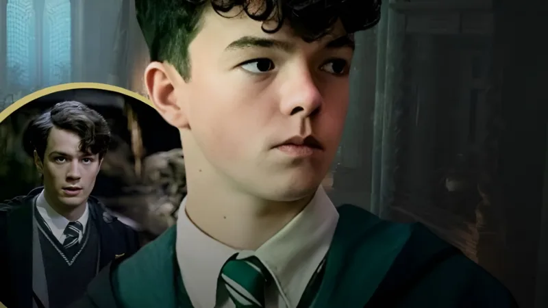 Owen Cooper en jeune sorcier de Serpentard dans l’univers de Harry Potter