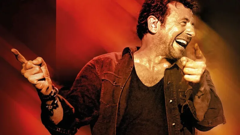 Patrick Bruel sur l’affiche du concert On en parle au cinéma