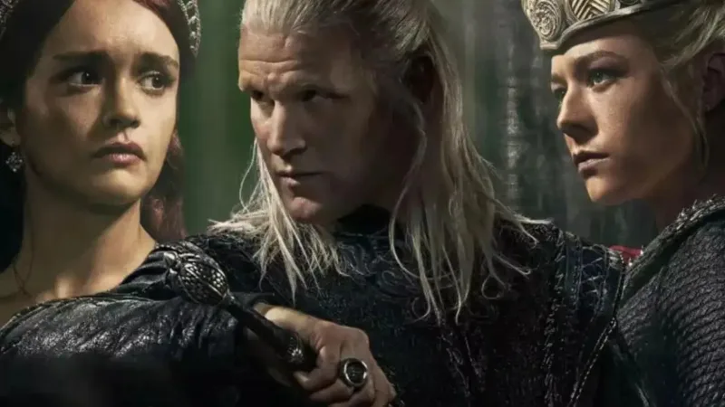 Rhaenyra, Daemon et Alicent dans House of the Dragon