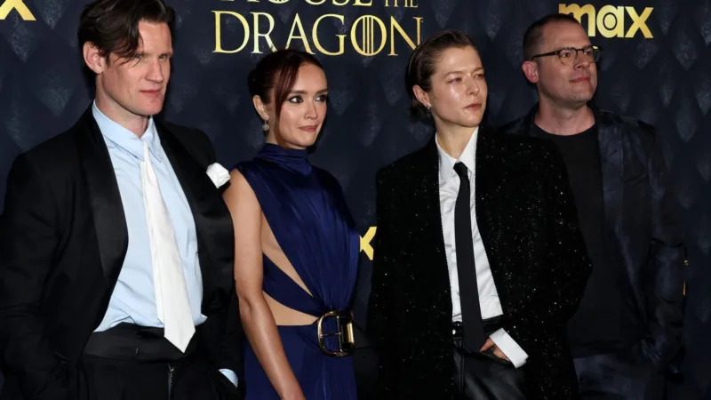 Le casting de House of the Dragon réuni pour la promotion de la série HBO