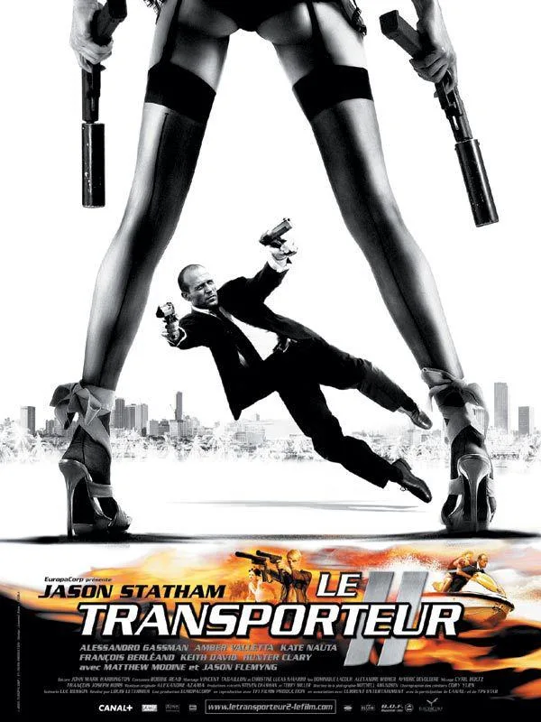 Affiche française du film Le Transporteur 2 avec Jason Statham