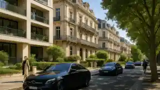 Casting passants chics pour quartier de milliardaires