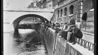 Casting pêcheurs à la ligne pour un film à Paris