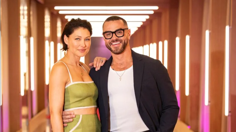 Emma et Matt Willis, animateurs de Love Is Blind: UK