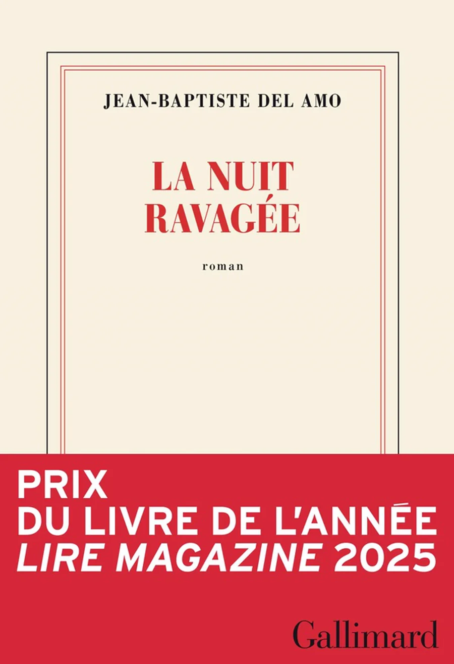 Couverture du roman La Nuit ravagée de Jean-Baptiste Del Amo, adapté par Jacques Audiard