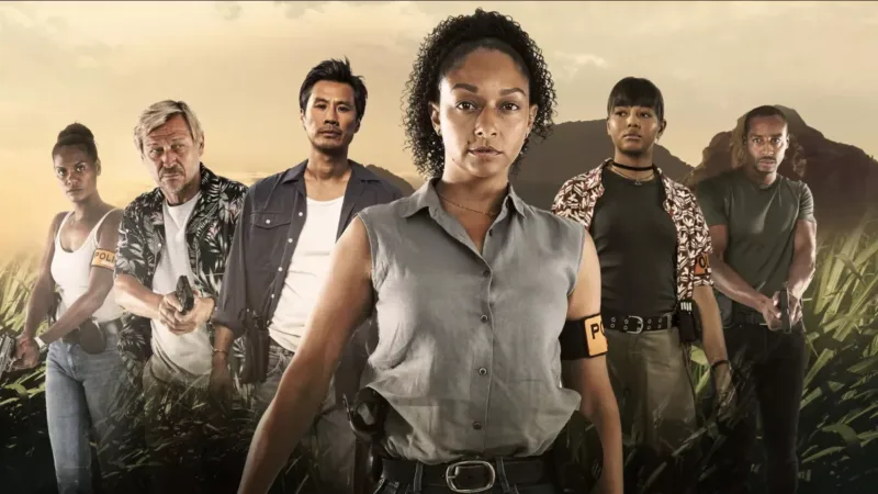 Clarissa Hoarau et son équipe de police dans O.P.J. saison 6