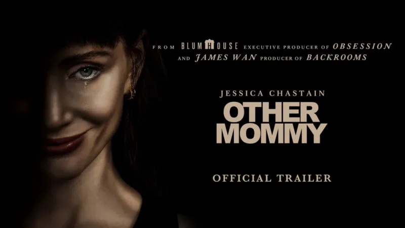 Le visage inquiétant de Jessica Chastain sur le visuel de la bande-annonce d’Other Mommy